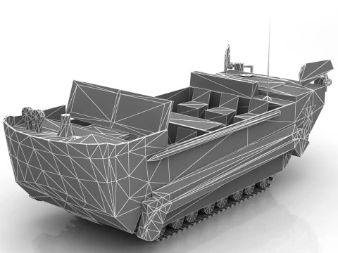 M29 Weasel Military Tank 3D Model