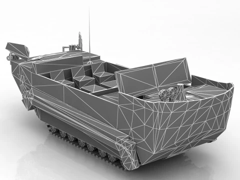 M29 Weasel Military Tank 3D Model