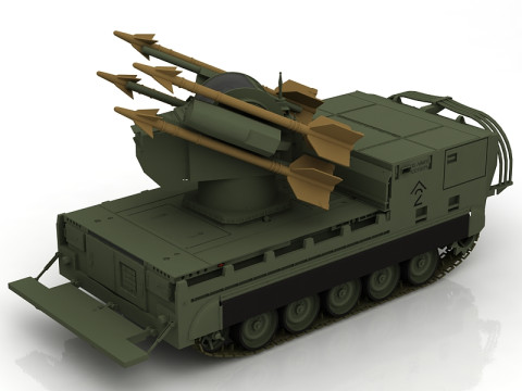 M730A1 丛林导弹系统 3D 模型