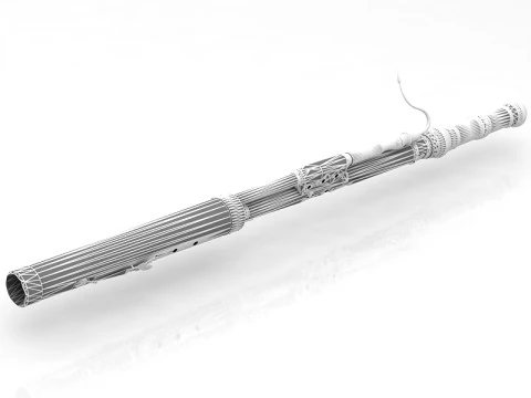 Bassoon Musical Instrument 3D Model