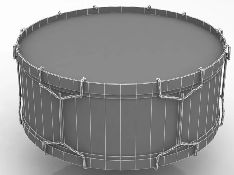 Drum Tambor Percussion Musical Instrument 3D Model