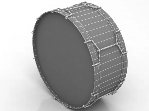 Drum Tambor Percussion Musical Instrument 3D Model