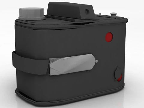 एग्फा क्लैक कैमरा 3D मॉडल