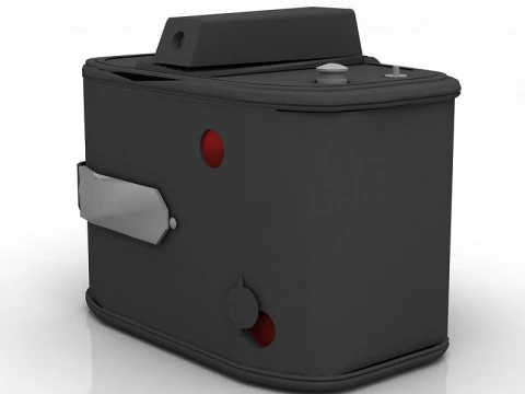 एग्फा क्लैक कैमरा 3D मॉडल