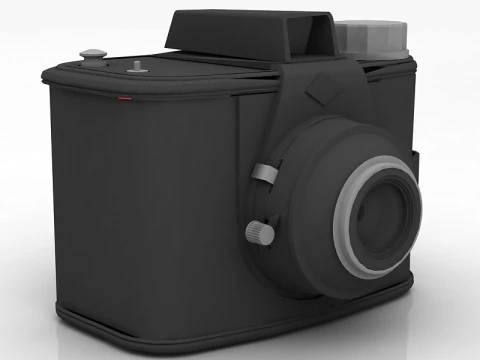 एग्फा क्लैक कैमरा 3D मॉडल