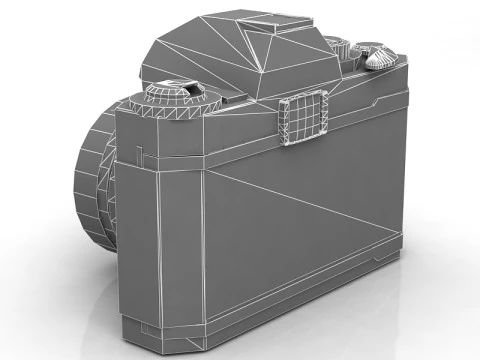 Cosina Photo Camera 3D Model