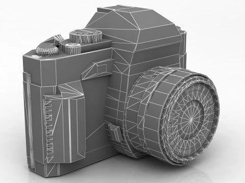 Cosina Photo Camera 3D Model