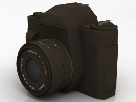 Cosina Photo Camera 3D Model