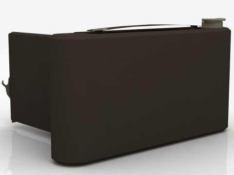 빈티지 코닥 사진 카메라 3D 모델