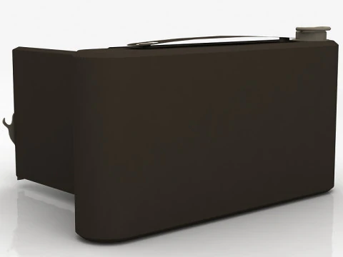 Vintage Kodak Photo Camera 3D Model