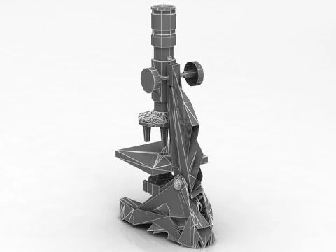 Microscopio Modelo 3D