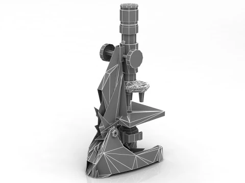 Microscopio Modelo 3D