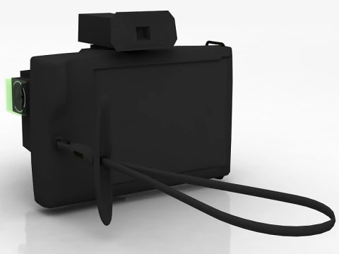 Kamera Polaroid Model 3D