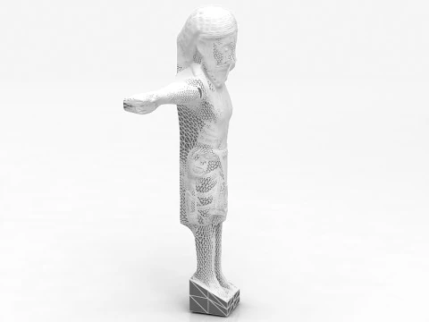 Kruzifix 3D Modell