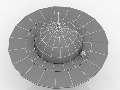 Globe Vintage 3D Model