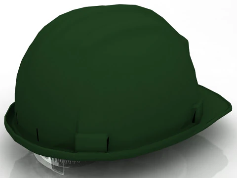 Schutzhelm &ndash; Bauausr&uuml;stung 3D Modell