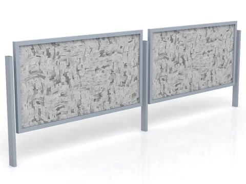 Old Billboard 3D Model