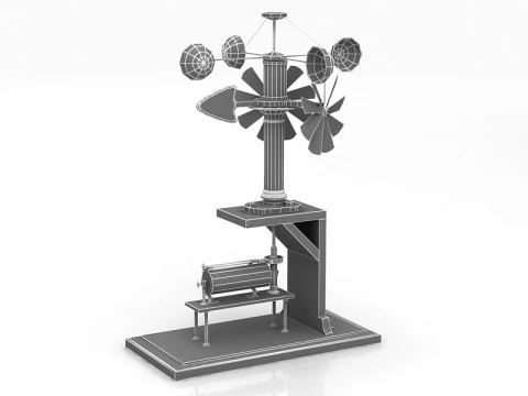 Windmesser 3D Modell