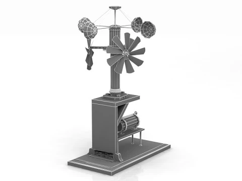 Windmesser 3D Modell