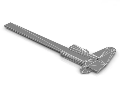 Calibro a corsoio Modello 3D