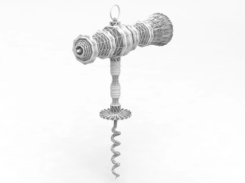 Perpendicular Bottle Opener 3D Model