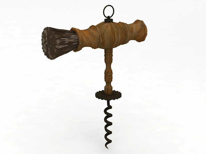 Perpendicular Bottle Opener 3D Model .c4d .max .obj .3ds .fbx .stl .blend 