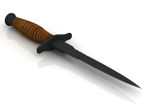KABAR Knife 3D Model