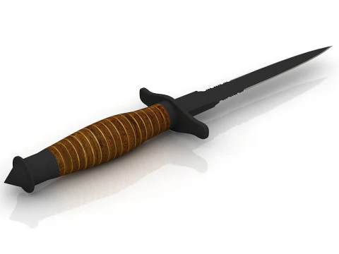 KABAR Knife 3D Model