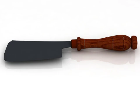 Hackmesser 3D Modell