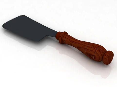 Hackmesser 3D Modell