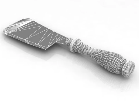 Hackmesser 3D Modell