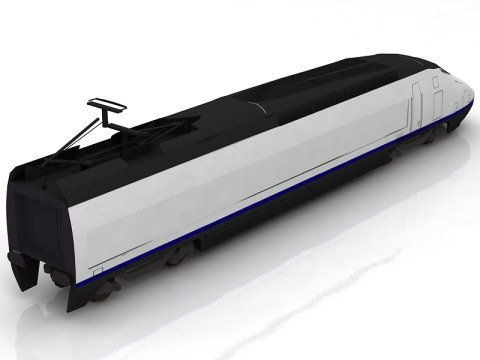 지멘스 AVE S103 고속열차 3D 모델