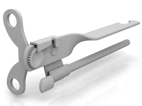 Can opener Modello 3D