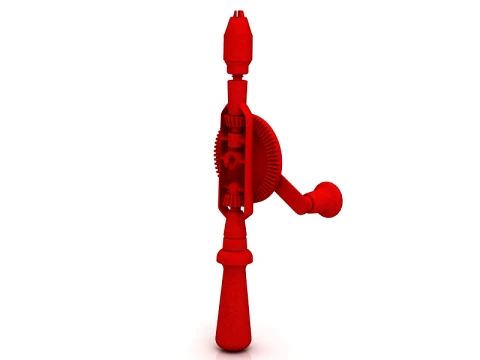 Manual Hand Drill Modello 3D