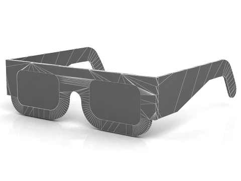 3D Glasses 3D Model