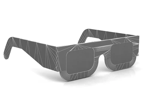 3D Glasses 3D Model