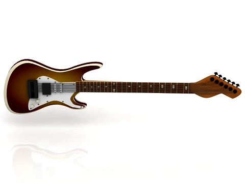 Electric Guitar Modelo 3D