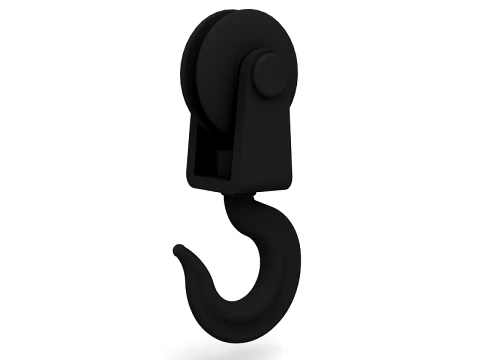 Industrial Hook 3D Модель