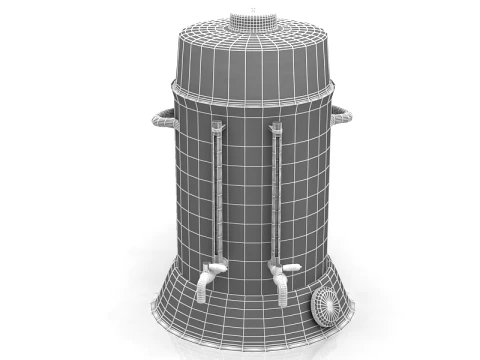 Tea Machine Maker 3D Model