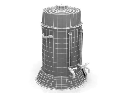 Tea Machine Maker 3D Model