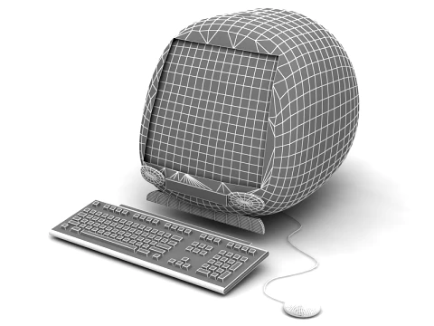 Apple eMac Desktop 3D Model