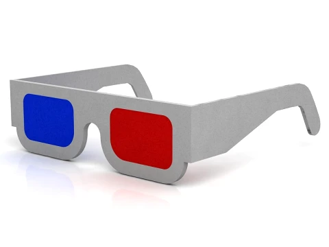 3D Glasses 3D Model