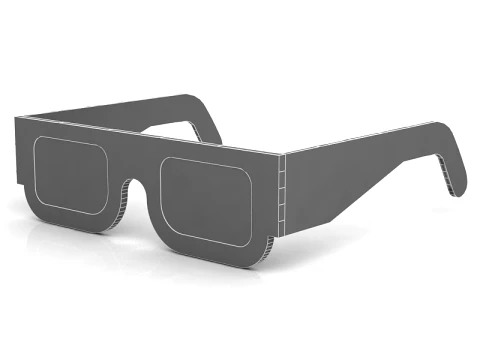 3D Glasses 3D Model
