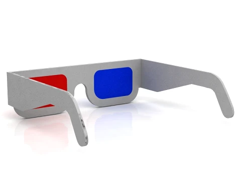 3D Glasses 3D Model