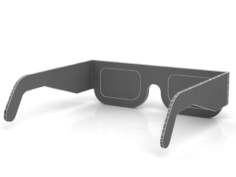 3D Glasses 3D Model