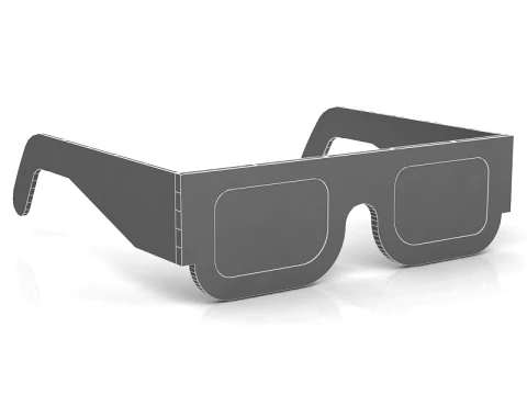 3D Glasses 3D Model
