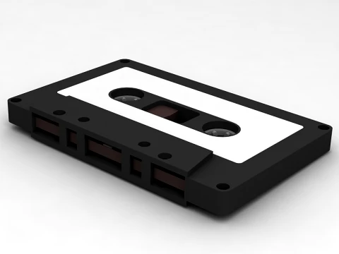 Tape Casette 3D Model