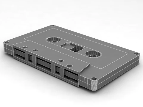 Tape Casette 3D Model