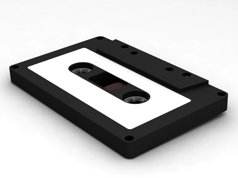 Tape Casette 3D Model