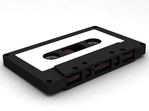 Tape Casette 3D Model